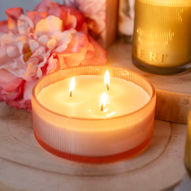 Scented Candle Indulgence 3-Wicks Lychee & Peony 300g