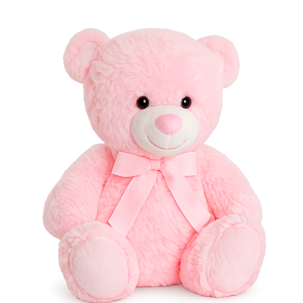 Toby Relay Teddy Pink Bear (25cm)