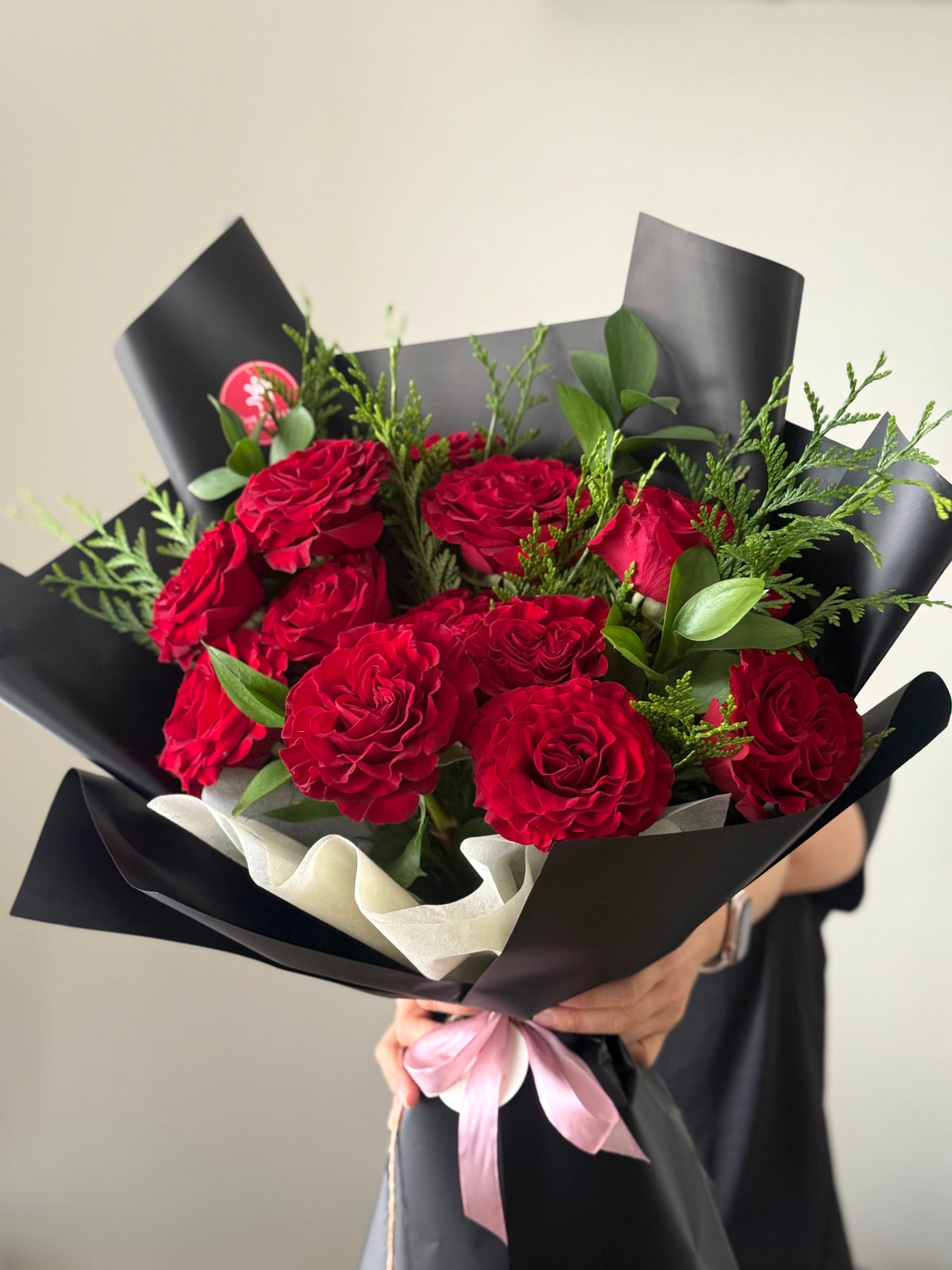 The Classic - Red Roses Bouquet – Five Petals Florist