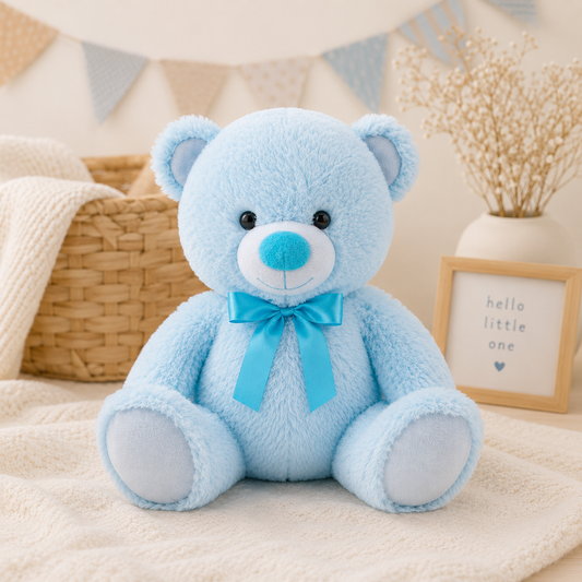 Toby Relay Teddy Blue Bear (25cm)